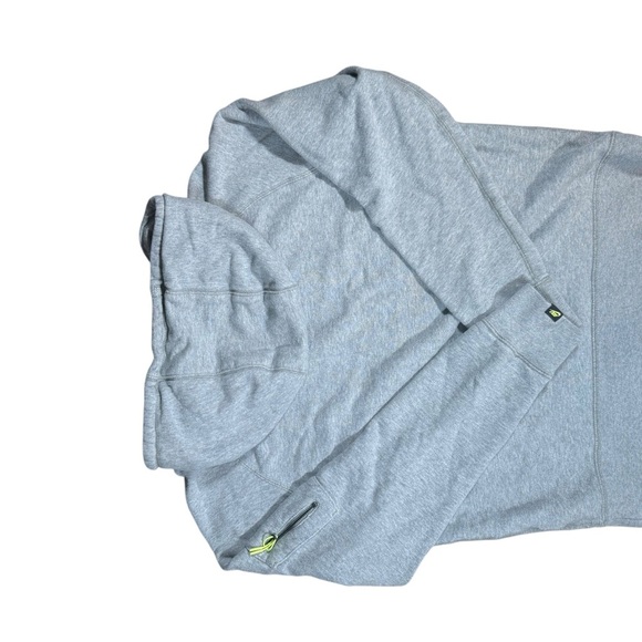 Vintage Nike Gray and Green Golf Full-Zip Hoodie with Green Logo - Picture 4 of 12